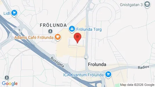 Apartments for rent i Askim-Frölunda-Högsbo - kort over placeringen