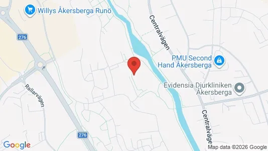 Apartments for rent i Österåker - kort over placeringen