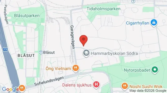 Apartments for rent i Stockholm South - kort over placeringen