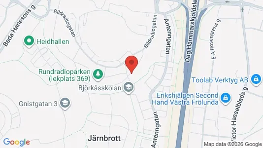 Apartments for rent i Askim-Frölunda-Högsbo - kort over placeringen