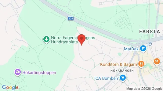 Apartments for rent i Stockholm South - kort over placeringen