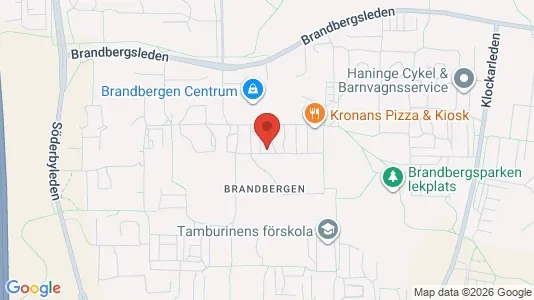 Apartments for rent i Haninge - kort over placeringen