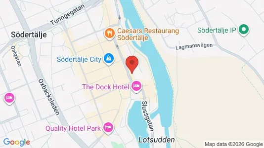 Apartments for rent i Södertälje - kort over placeringen