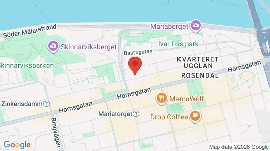Apartments for rent i Södermalm - kort over placeringen