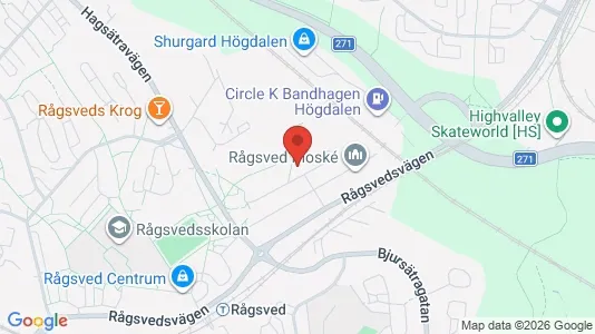 Apartments for rent i Stockholm South - kort over placeringen