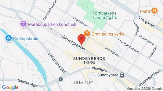 Apartments for rent i Sundbyberg - kort over placeringen