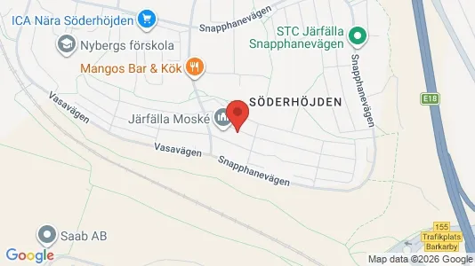 Apartments for rent i Järfälla - kort over placeringen