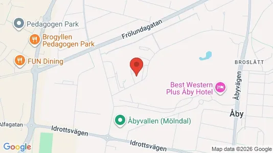 Apartments for rent i Mölndal - kort over placeringen