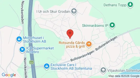 Apartments for rent i Sollentuna - kort over placeringen