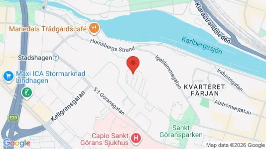 Apartments for rent i Kungsholmen - kort over placeringen