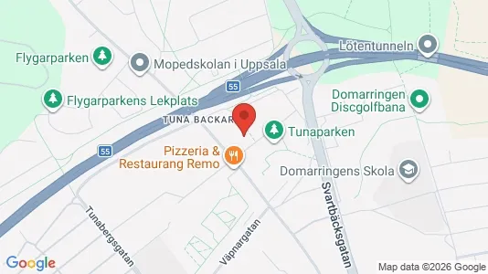 Apartments for rent i Uppsala - kort over placeringen