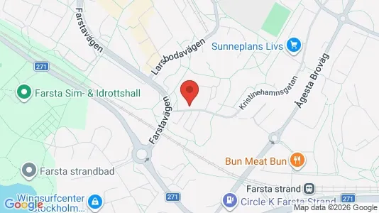 Apartments for rent i Stockholm South - kort over placeringen