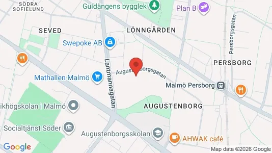 Apartments for rent i Sofielund - kort over placeringen