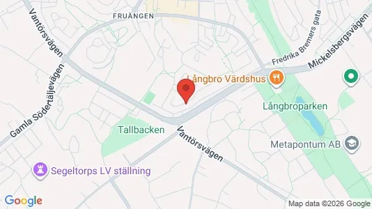 Apartments for rent i Stockholm South - kort over placeringen