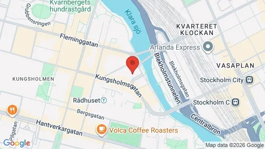 Apartments for rent i Kungsholmen - kort over placeringen
