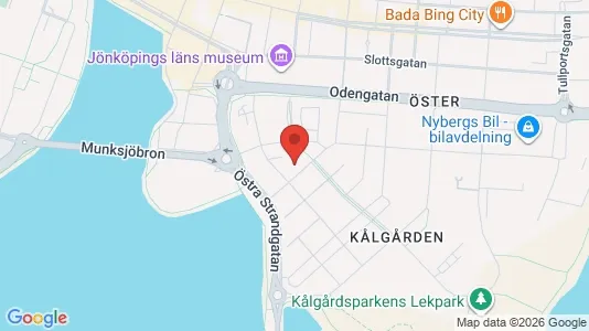 Apartments for rent i Jönköping - kort over placeringen