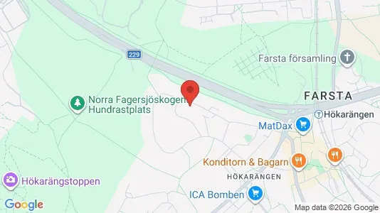 Apartments for rent i Stockholm South - kort over placeringen