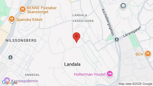 Apartments for rent i Gothenburg City Centre - kort over placeringen