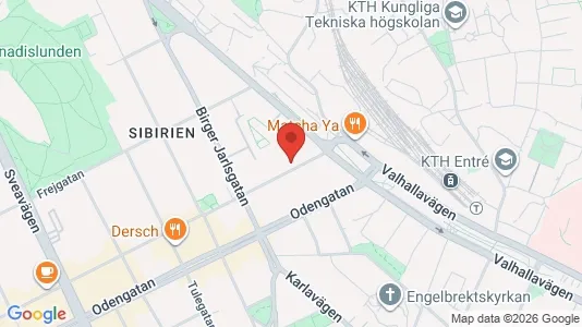Apartments for rent i Östermalm - kort over placeringen