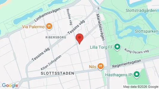 Apartments for rent i Malmö City - kort over placeringen