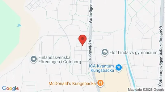 Apartments for rent i Kungsbacka - kort over placeringen