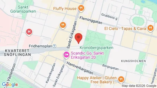 Apartments for rent i Kungsholmen - kort over placeringen