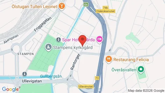 Apartments for rent i Örgryte-Härlanda - kort over placeringen