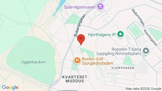 Apartments for rent i Gärdet/Djurgården - kort over placeringen