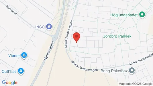 Apartments for rent i Haninge - kort over placeringen