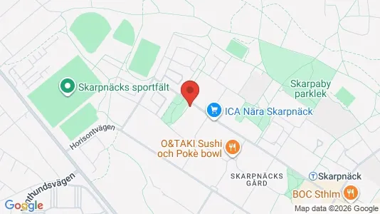 Apartments for rent i Stockholm South - kort over placeringen