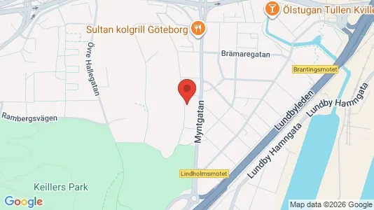 Apartments for rent i Lundby - kort over placeringen