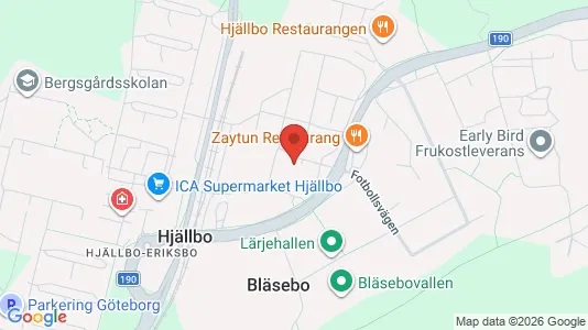 Apartments for rent i Angered - kort over placeringen