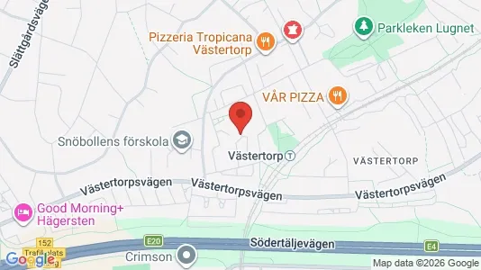 Apartments for rent i Stockholm South - kort over placeringen