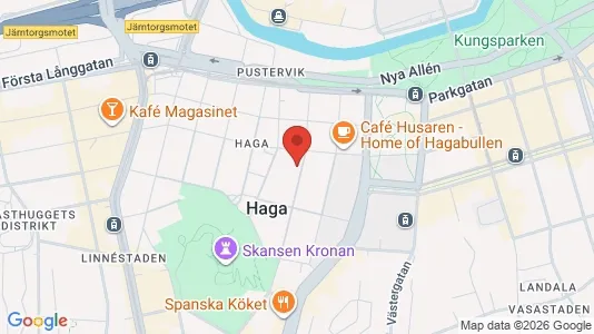 Apartments for rent i Gothenburg City Centre - kort over placeringen