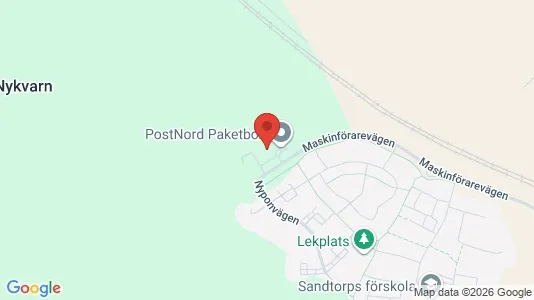 Apartments for rent i Nykvarn - kort over placeringen