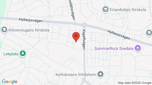 Apartments for rent i Svedala - kort over placeringen