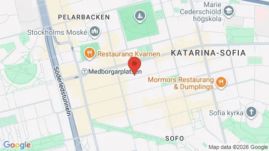 Apartments for rent i Södermalm - kort over placeringen