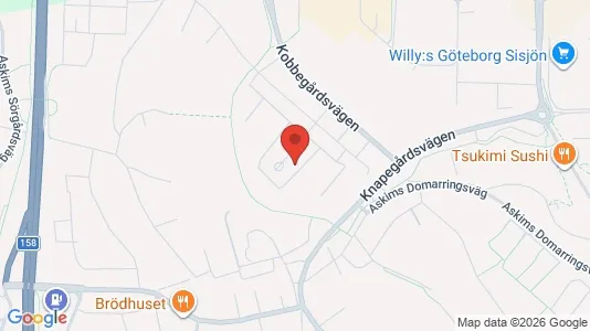 Apartments for rent i Askim-Frölunda-Högsbo - kort over placeringen