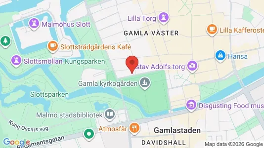Apartments for rent i Malmö City - kort over placeringen