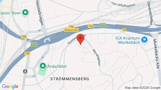 Apartments for rent i Örgryte-Härlanda - kort over placeringen
