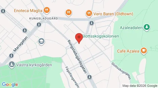 Apartments for rent i Majorna-Linné - kort over placeringen