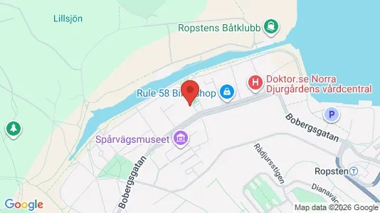 Apartments for rent i Gärdet/Djurgården - kort over placeringen