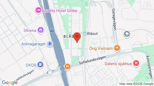 Apartments for rent i Stockholm South - kort over placeringen