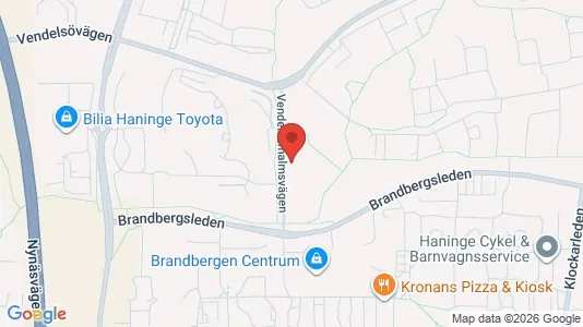Apartments for rent i Haninge - kort over placeringen