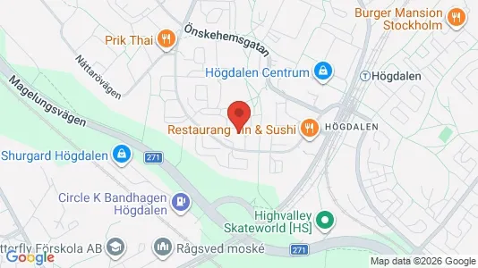 Apartments for rent i Stockholm South - kort over placeringen