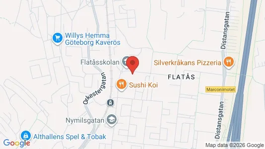 Apartments for rent i Askim-Frölunda-Högsbo - kort over placeringen
