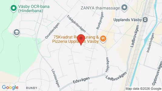 Apartments for rent i Upplands Väsby - kort over placeringen
