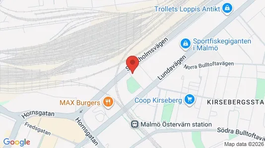 Apartments for rent i Kirseberg - kort over placeringen
