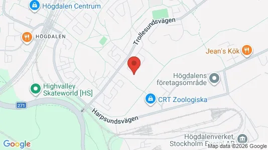 Apartments for rent i Stockholm South - kort over placeringen