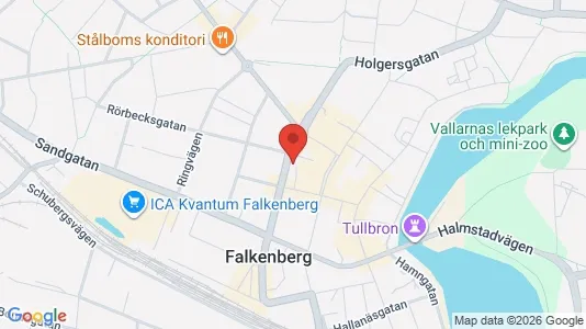 Apartments for rent i Falkenberg - kort over placeringen